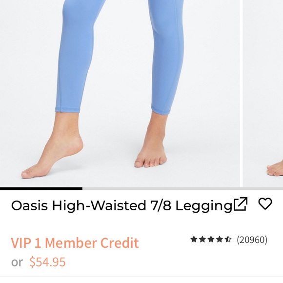 Fabletics high waisted oasis leggings - Picture 2 of 5